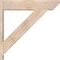 Ekena Millwork Traditional Slat Smooth Outlooker, Douglas Fir, 7 1/2"W x 34"D x 34"H OUT08X34X34TRA06SDF - alternate 2